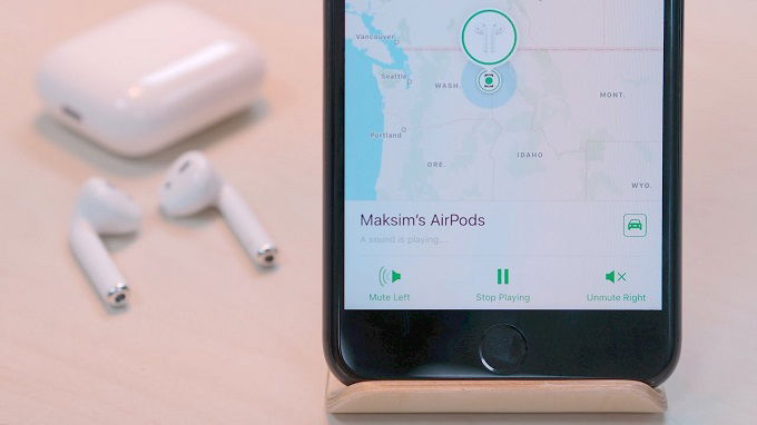 Tìm Airpods khi thất lạc
