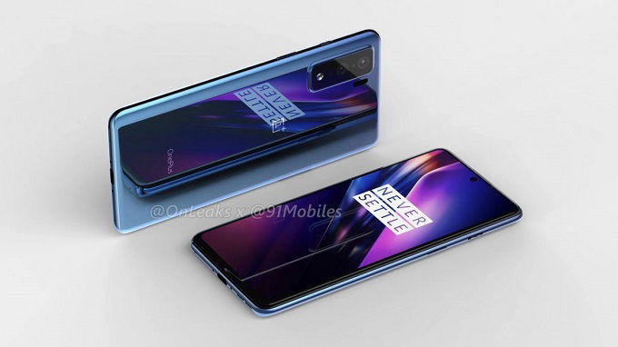 Hình ảnh dựng của OnePlus 8 Lite