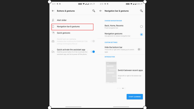 12. Thử cử chỉ điều hướng trên Android 10