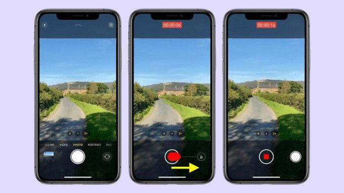 Quay video trong chế độ Ảnh trên iPhone 11