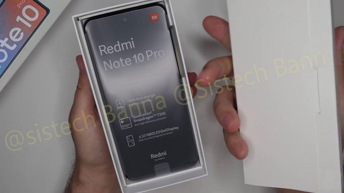 Hình ảnh hộp Redmi Note 10 Pro