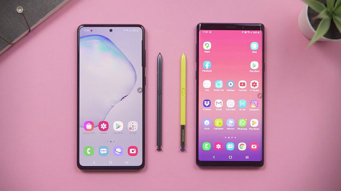 Hiệu năng của Note 10 Lite và Note 9 tương đương nhau