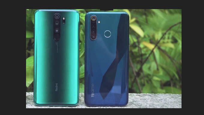 Redmi Note 8 Pro và Realme 5 Pro