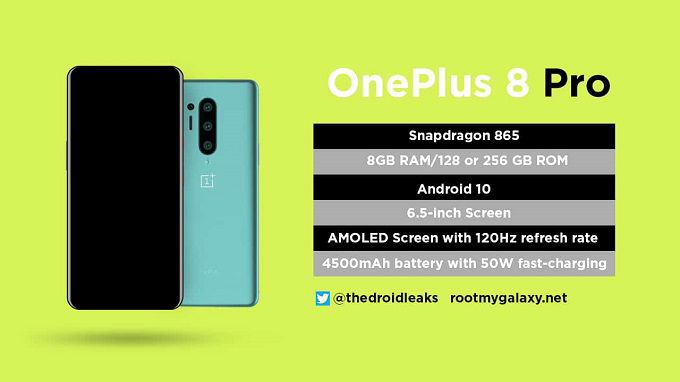 Thông số OnePlus 8 Pro