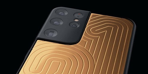 Galaxy S21 Ultra bằng vàng là tác phẩm mới nhất từ hãng độ smartphone cao cấp Caviar