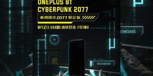 OnePlus 8T phiên bản Cyberpunk 2077 được xác nhận sẽ ra mắt vào ngày 2 tháng 11