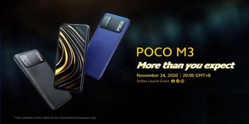Thông số Poco M3 lộ diện sớm trước ngày ra mắt với con chip tầm trung và mức giá rẻ