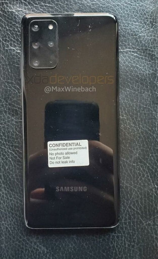 hình ảnh thật của 007Win nhà cái Galaxy S20 Plus đã bị rò rỉ