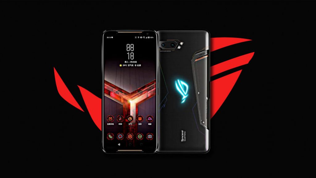 Asus Rog Phone II bộ nhớ 1T này xuất hiện trong biến thể màu Gent Black