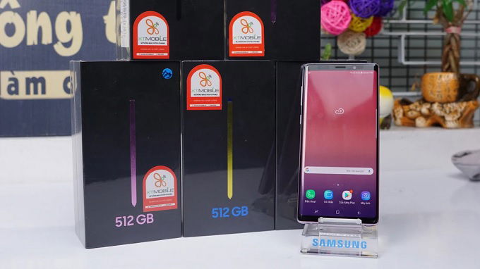 Thiết kế Galaxy Note 9 đầy nam tính