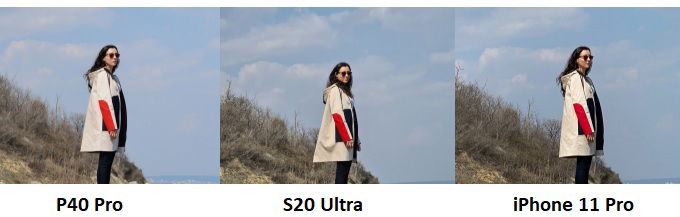 Ảnh chụp với P40 Pro, S20 Ultra và iPhone 11 Pro mức zoom 5x