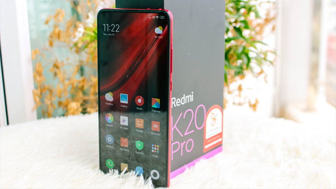 Màn hinh AMOLED trên Redmi K20 Pro hiển thị tuyệt vời