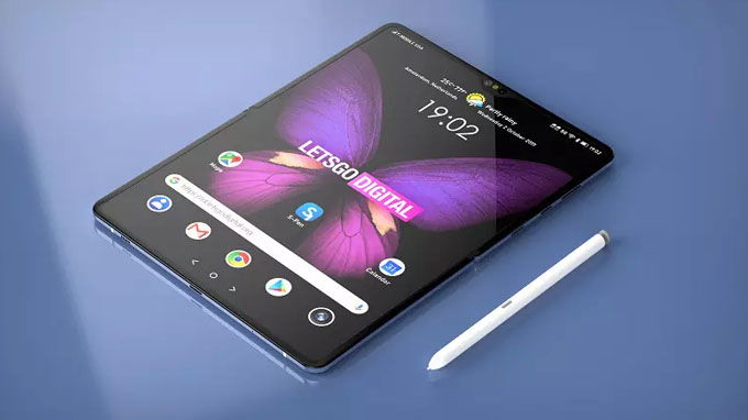 có khả năng Galaxy Fold 2 sẽ được tích hợp bút S-Pen