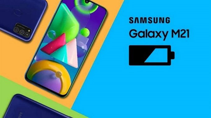 Galaxy M21 có viên pin lên đến 6.000mAh