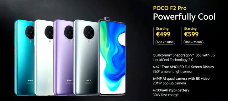 Poco F2 Pro ra mắt thực chất là phiên bản quốc tế của Redmi K30 Pro 5G giá chỉ từ 13 triệu đồng