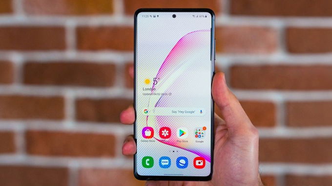 Cấu hình Galaxy NOte 10 lite được cung cấp sức mạnh từ chip Exynos 9810