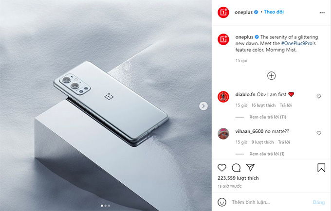 Chiêm ngưỡng hình ảnh OnePlus 9 Pro