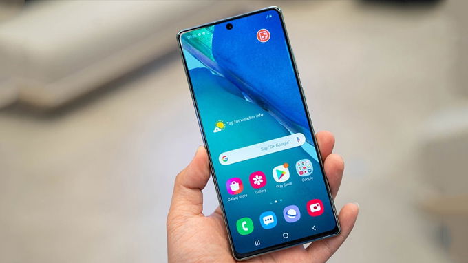 Màn hình Galaxy Note 20 mang đến không gian hiển thị lớn hơn