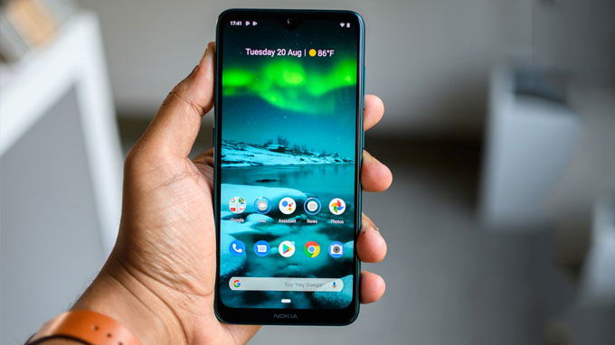 Màn hình Nokia 7.2 có kích thước 6,3 inch sử dụng công nghệ PureDisplay