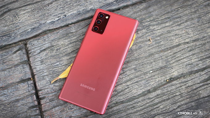 Galaxy Note 20 5G sở hữu ngoại hình đẹp không tỳ vết 