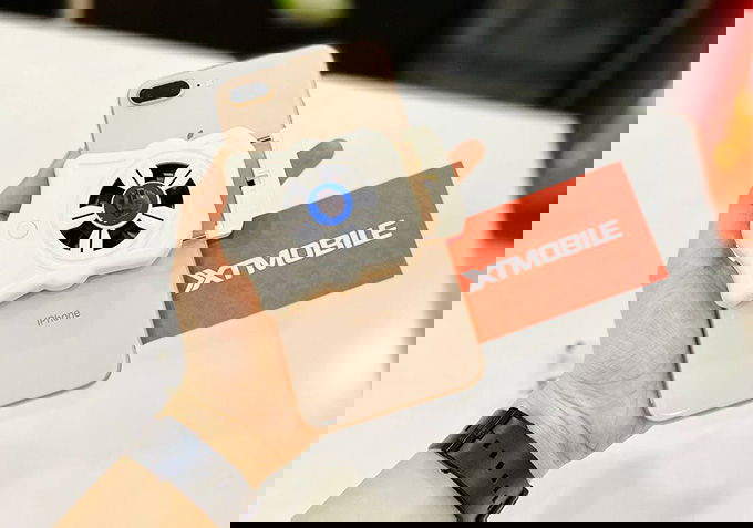 Thiết bị thích hợp với nhiều loại smarphone có chiều rộng từ 68 -85mm