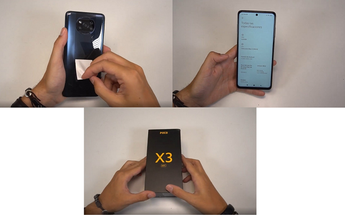 Hình ảnh trong video trên tay