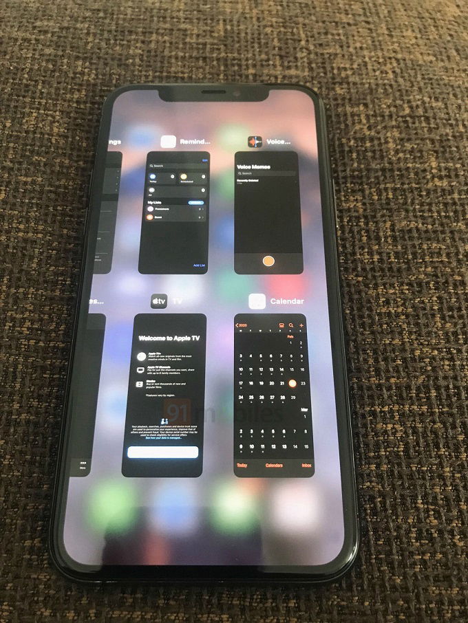 Hình ảnh trải nghiệm của phiên bản iOS 14 rò rỉ trên iPhone 11 Pro Max