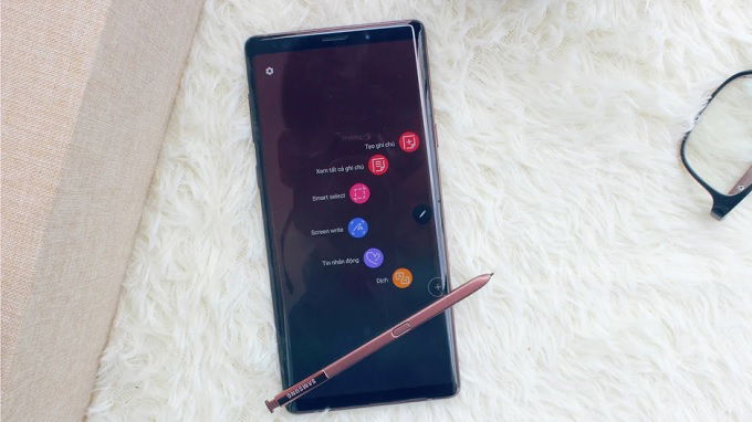 Galaxy Note 9 mang bút S Pen tiện lợi