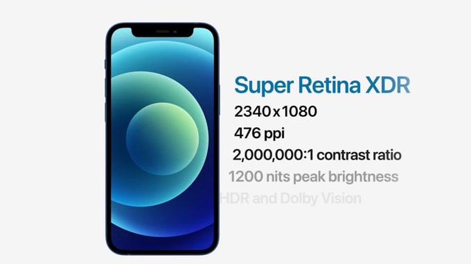 So sánh màn hình iPhone 12 mini và iPhone SE (2020)