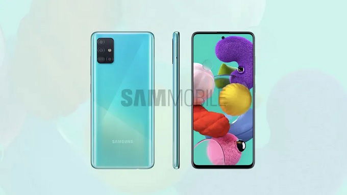Thiết kế đẹp mắt của Galaxy A51 vừa lộ diện