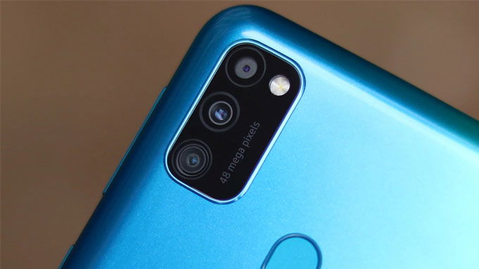 thiết kế Galaxy M30s với mặt sau mới lạ
