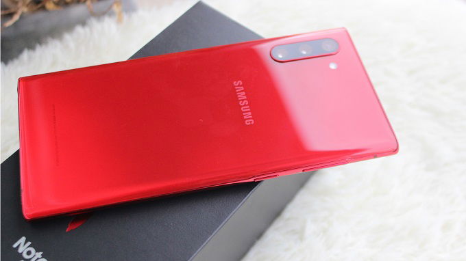  Galaxy Note 10 sở hữu thiết kế nhỏ gọn