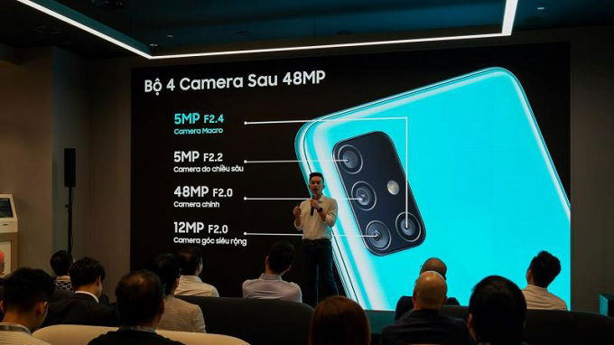 Thông số camera cực khủng của Galaxy A51