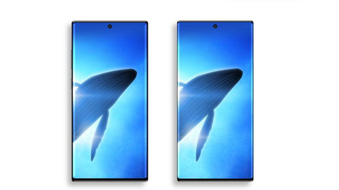 Galaxy Note 10 cũng từng được dự đoán sẽ loại bỏ các nút bấm vật lý 