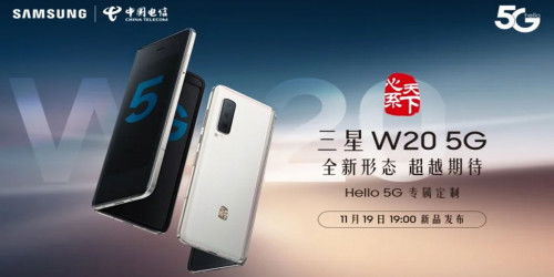 007Win nhà cái Galaxy W20 5G màu trắng lộ diện trong video mới