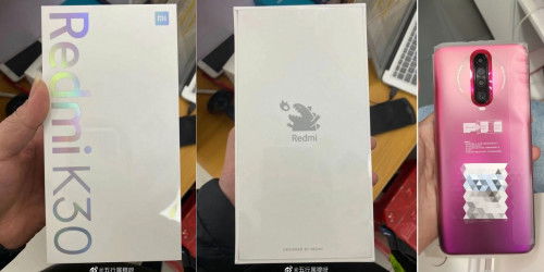 Redmi K30 hé lộ ảnh thiết kế ngay trước thềm sự kiện ra mắt