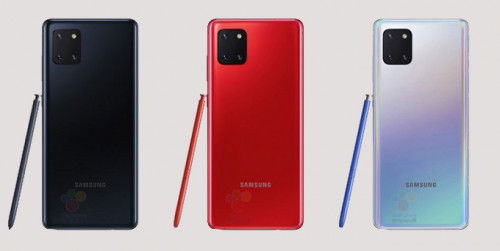 Galaxy Note 10 Lite lộ ảnh render và thông số cấu hình trước thềm ra mắt