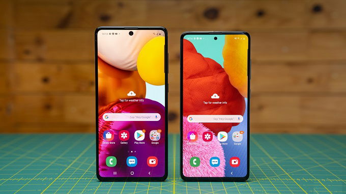 Galaxy A51 5G và Galaxy A71 5G là điện thoại tầm trung được đánh giá cao nhất hiện nay