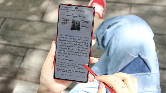 Mua Galaxy Note 20 5G tại 007WIN để có mức giá tốt nhất  