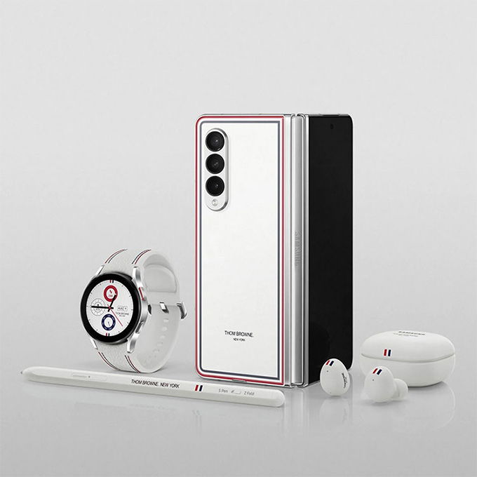 Chiêm ngưỡng hình ảnh Galaxy Z Fold3 và Galaxy Z Flip3 phiên bản Thom Browne