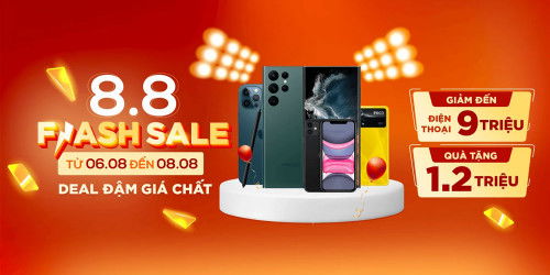 Sale 8-8: Điện thoại sale đậm đến 9 triệu, giá tốt nhất tại 007WIN