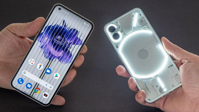 So sánh chi tiết 007Win6 thể thao, đá gà, bắn cá, game bài, nổ hũ Reno8 5G và Nothing Phone (1): cấu hình