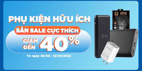 Săn deal phụ kiện: Cáp, củ sạc, cổng chuyển giảm sốc tại 007WIN