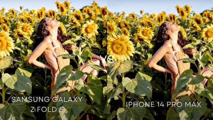 So sánh ảnh chụp trên iPhone 14 Pro Max và Galaxy Z Fold 5