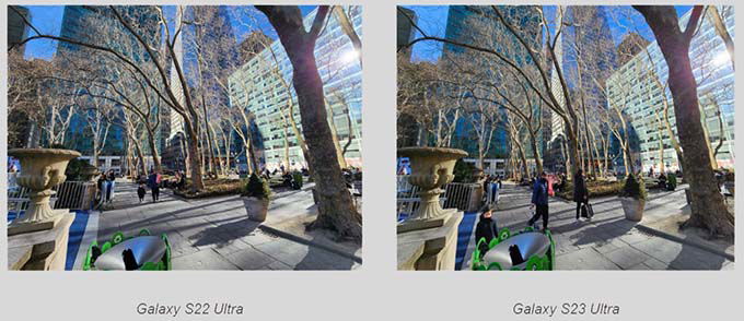 So sánh camera góc siêu rộng