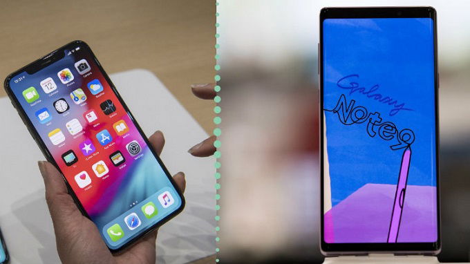 samsung-galaxy-note-9-vs-iphone-xs-max-xtmobile