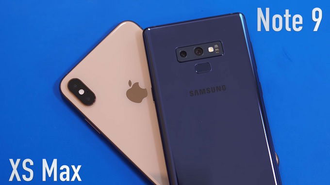 thiet-ke-galaxy-note-9-vs-iphone-xs-max-xtmobile