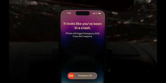 Tổng hợp những tính năng mới nhất trên iPhone 14 series: Crash Detection