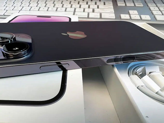 Tổng hợp hình ảnh thực tế của iPhone 14 Pro Max: ăng-ten