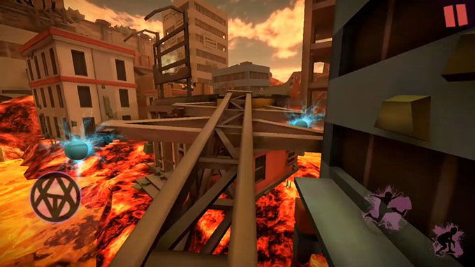 Top game mobile hay nhất lấy đề tài parkour: super storm